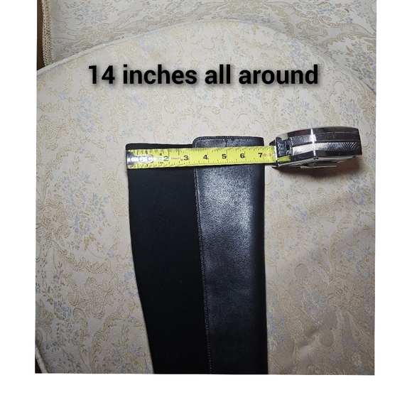 Stuart Weitzman Leather Platform Party Boots - Picture 11 of 13